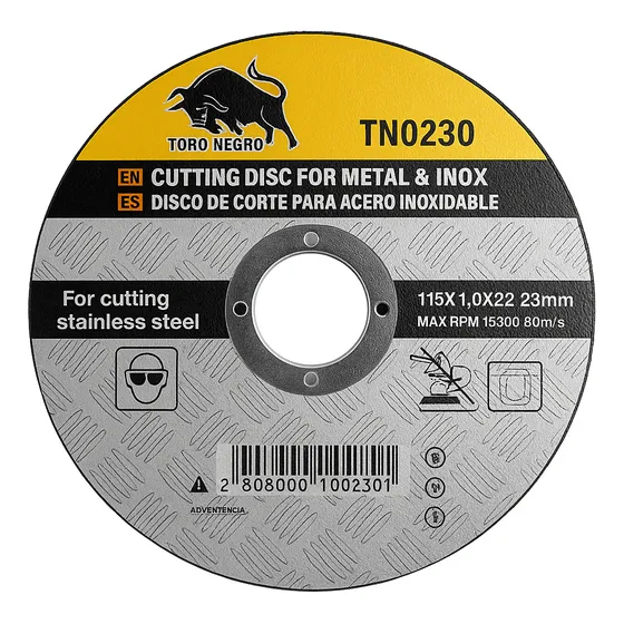 25 Disco De Corte Para Metal 115mm 4-1/2