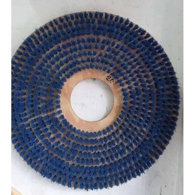 Cepillo Genetclean Para Pulidoras 20 Cm Color Azul