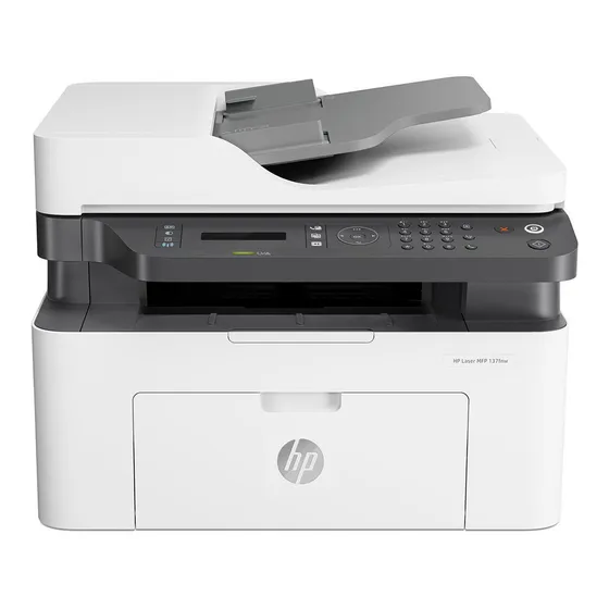 Impresora multifunción monocromática HP LaserJet 137fnw con wifi