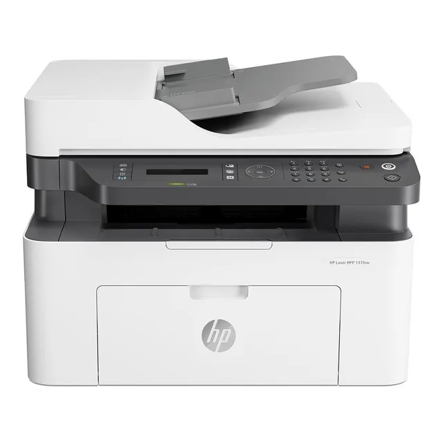 Impresora multifunción monocromática HP LaserJet 137fnw con wifi