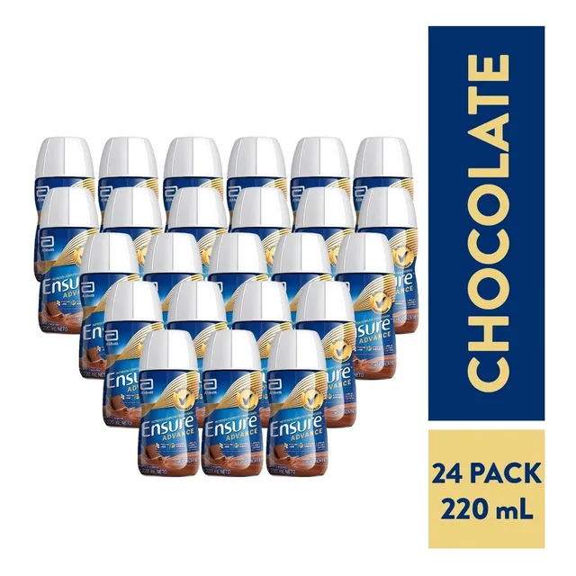 Pack Ensure Advance Chocolate 220ml x24