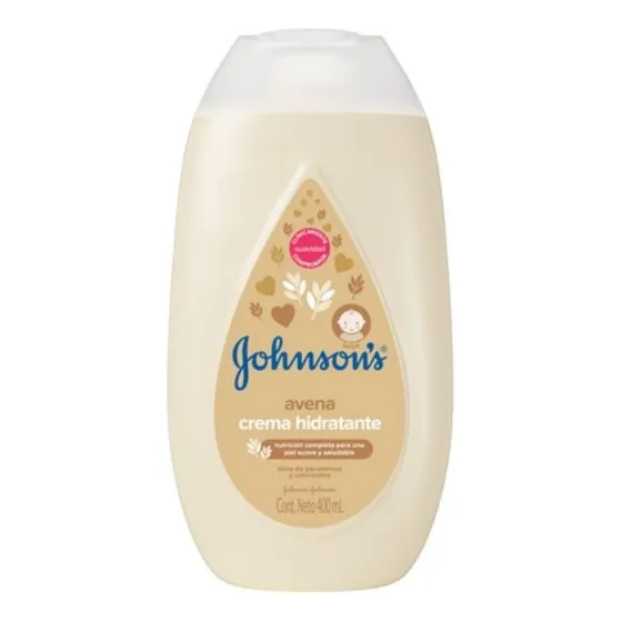Crema Corporal BebÃ© Johnson's Avena 400ml
