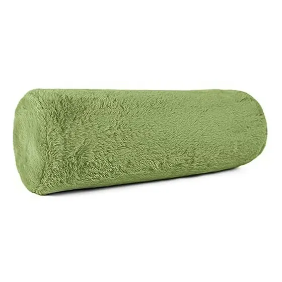 Set De 2 Cojines Decorativos De Piel Sintética Verde Pistach