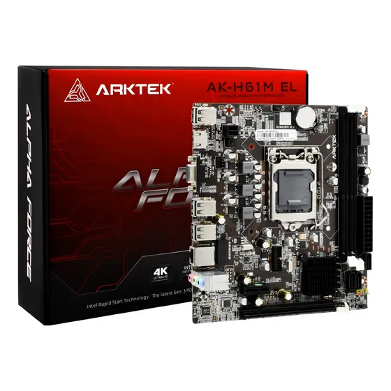 Tarjeta Madre Socket 1155 Proc 2da 3ra Generacion Intel H61