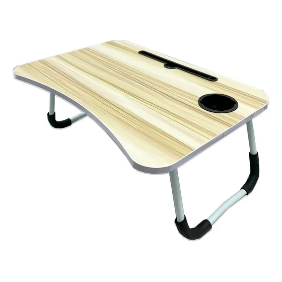 Mesa Para Cama Plegable Desayuno Bandeja Porta Vaso Silmar