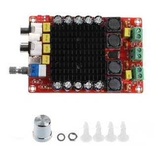 Placa Amplificador 2.0 110+110 220w Rms Caixa Ativa Full Placa Amplificador 2.0 110+110 220w Rms Caixa Ativa Full