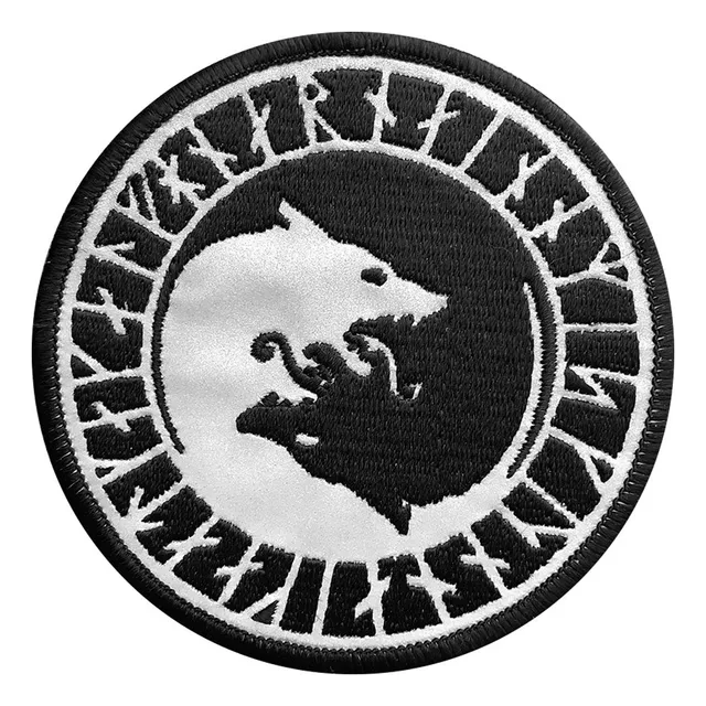 Parche Reflectante Odin Ulfhednar Misericordia Solo Lobo Dio