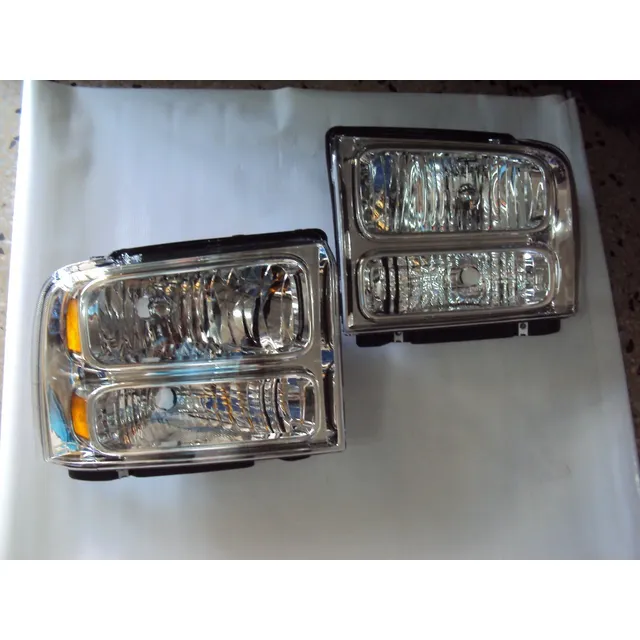 Set Faro Ford Triton 2005/2010 Fondo Cromado