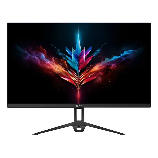 Monitor 23.8 PuLG Ghia Ips Full Hd Frameless 100 Hz Bocinas Color Negro
