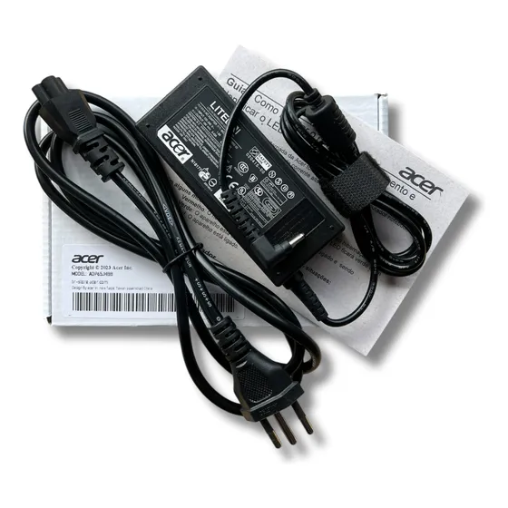 Carregador Para Notebook Acer Aspire S5 19v Ponta Fina