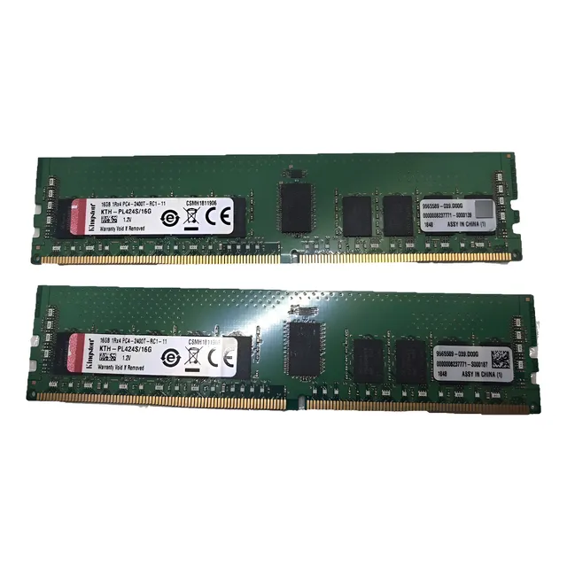 1 Memoria Ram Kingston 16gb 1rx4 Pc4-2400t-rc1-11