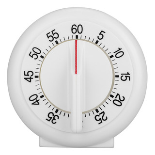 Temporizador De Cocina Mecánico De 60 Minutos Con Forma Redo Temporizador De Cocina Mecánico De 60 Minutos Con Forma Redo