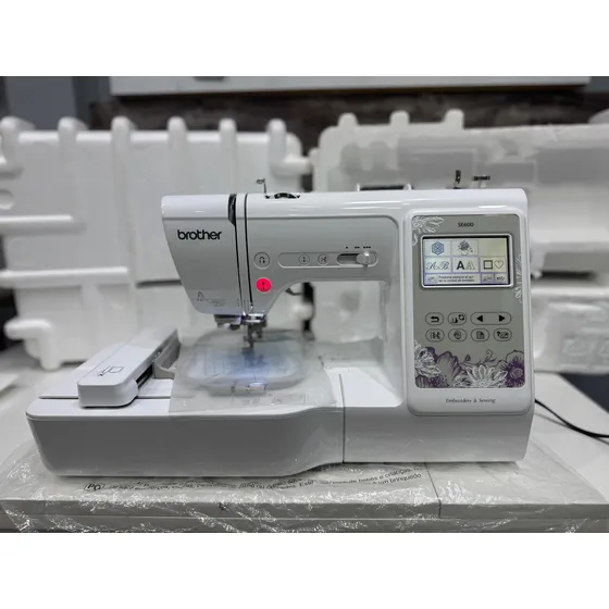 Máquina Bordadora Brother Se600 Dual Función Usb