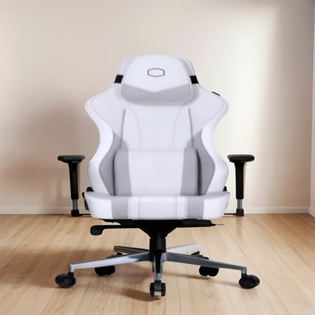 Silla Cooler Master Caliber X2c Gaming Class 4 Gris/blanco