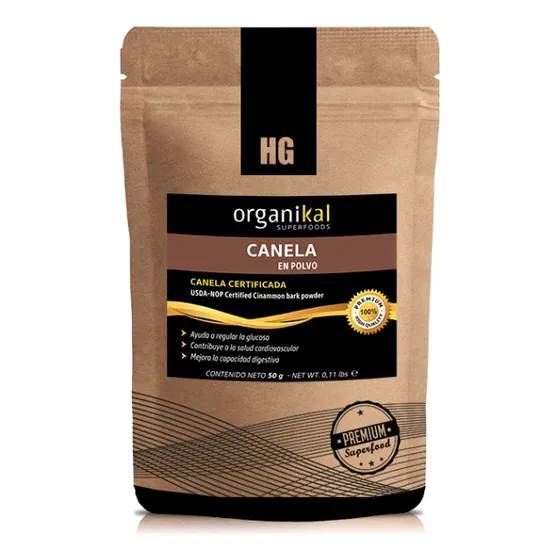 Canela En Polvo Organikal Premium Hgl 50grs