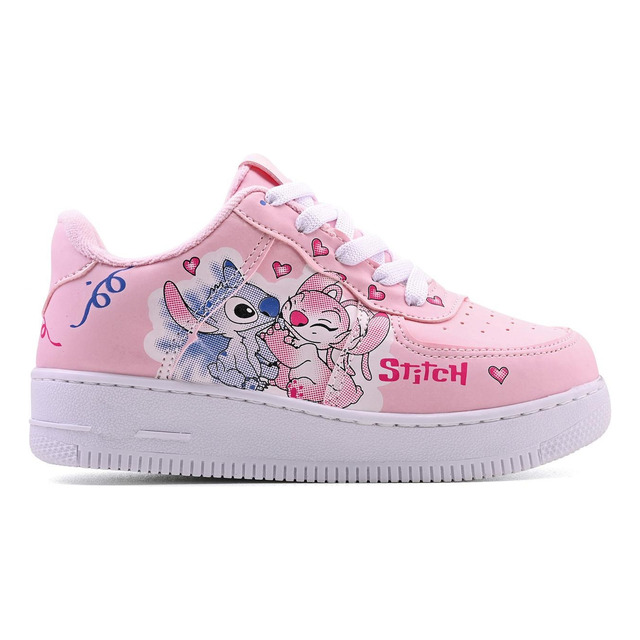 Stitch Tênis Infantil Menina Confortável Original Lançamento Stitch Tênis Infantil Menina Confortável Original Lançamento