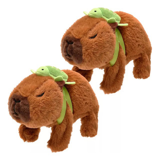 Para Capibara De Peluche Eléctrico Que Camina Con Una 2pcs Para Capibara De Peluche Eléctrico Que Camina Con Una 2pcs