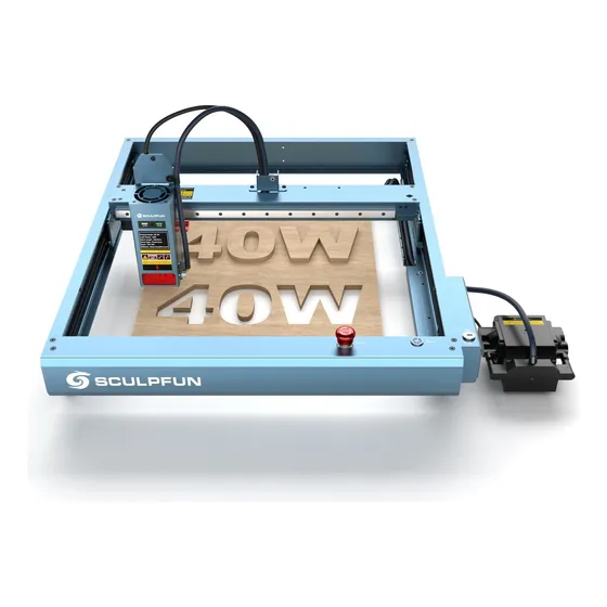 Máquina De Impressora Gravação A Laser Sculpfun Sf-a9 40w