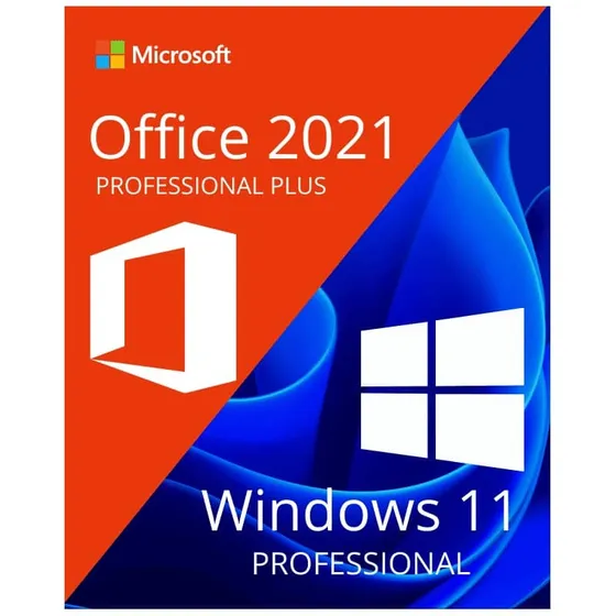 Windows 11 Pro + Office 2021 Pro Plus - Entrega Inmediata
