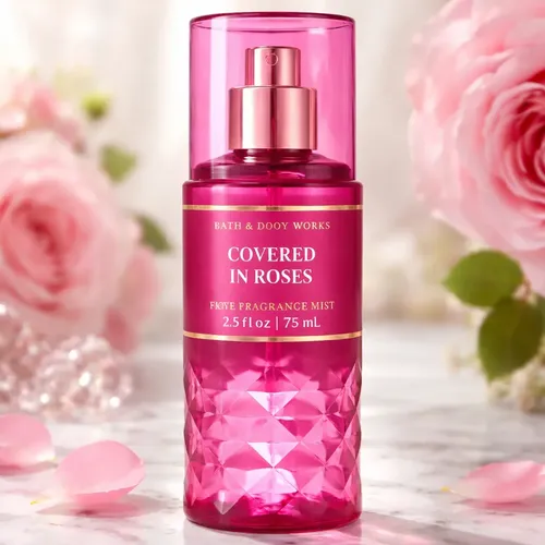 Bath & Body Works Splash Covered In Roses Fine Fragrance Mist