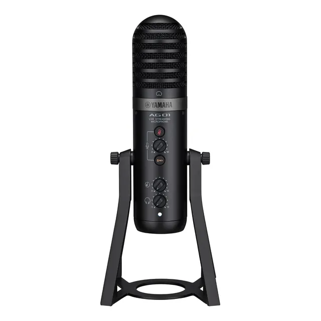 Microfono Yamaha Ag01b Para Streaming Negro