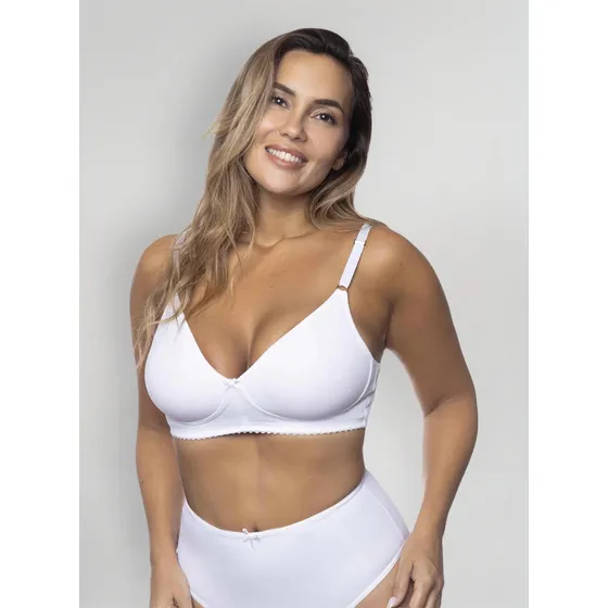 Corpiño Sin Aro Lycra Doble Tela Confort Peter Pan 806