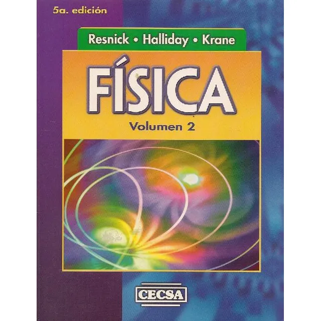 Libro Fisica Volumen 2 De Robert Resnick, David Halliday, Ke