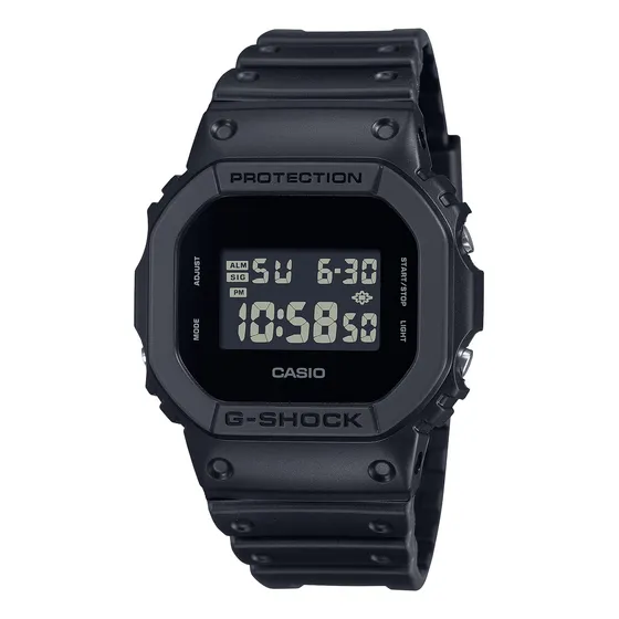 Relógio de pulso digital Casio DW-5600UBB-1D com corria de resina