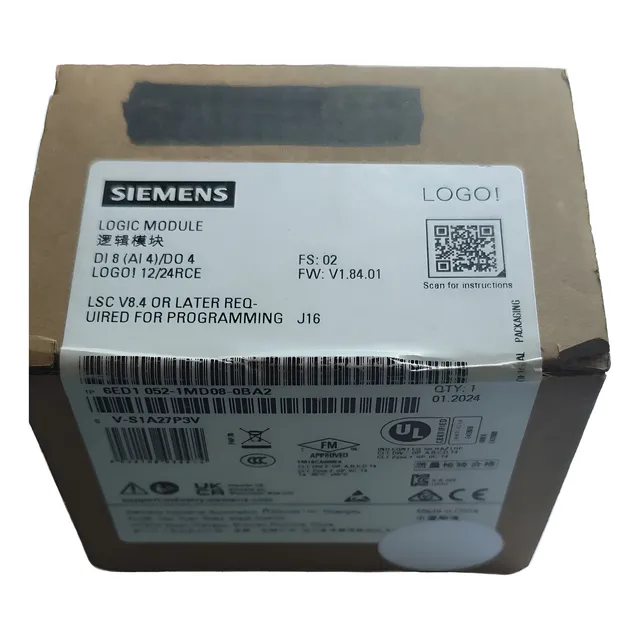 Siemens 6ed1 052-1md08-0ba2 Logic Module