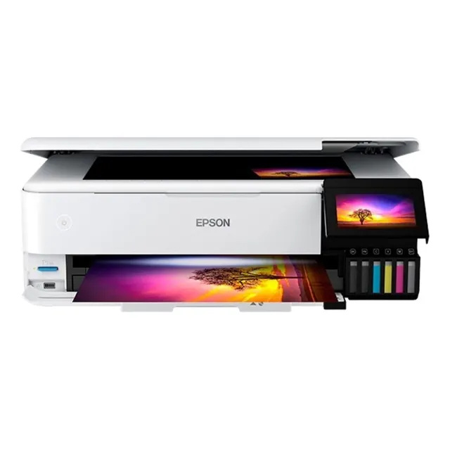 Impresora Epson Ecotank Photo Et-8550 4.3  Táctil -blanco