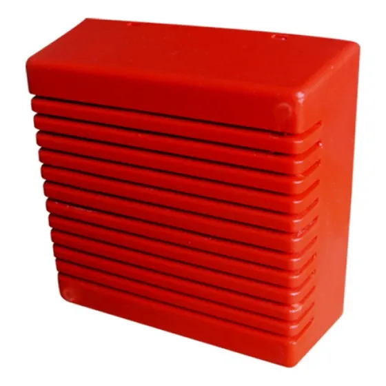 Difusor De Sonido De 10 Watts Plástica Para Sobreponer Rojo 