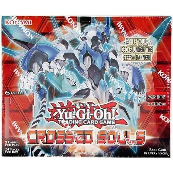 Yugioh Crossed Souls Booster Box Display Inglés