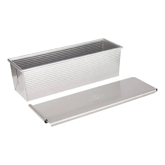 Molde Para Pan De Sandwich De Aluminio Con Tapa Usa Pan