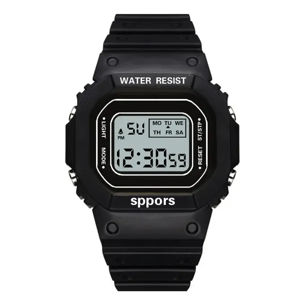 Reloj Deportivo Digital Multifunción Alarma Fecha Colores