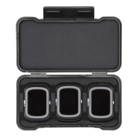 Drone Dji Mavic Air 2 Nd Set Filtros Nd 4/8/32 Sellados Color Negro