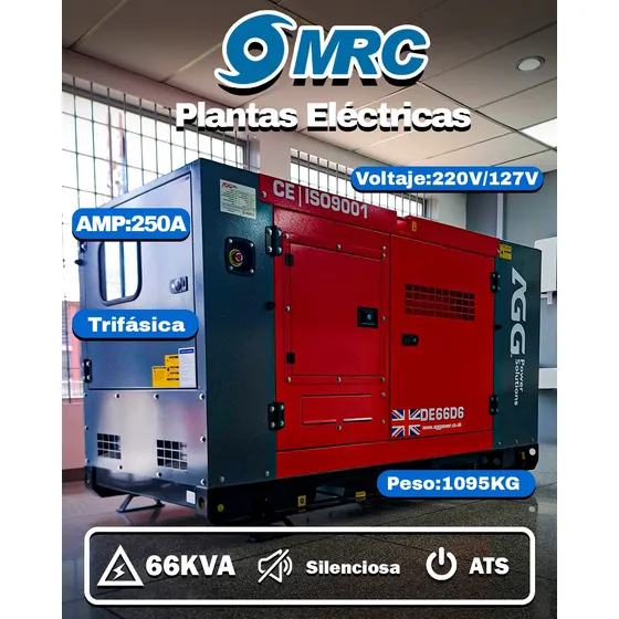 Agg De66d6 Planta Eléctrica Trifásica