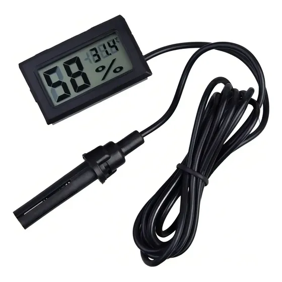 Termo Higrometro Humedad Temperatura Medidor Digital 1.50m | Cuotas sin interés