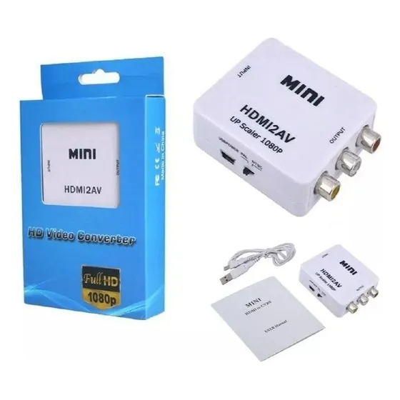 Convertidor De Rca A Hdmi 