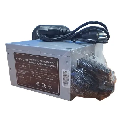 Fuente De Poder Explore 550w 20+4p Pc 