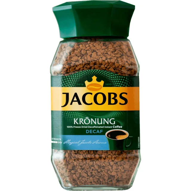 Cafe Jacobs Liofilizado Kronung Descafeinado - 100gr