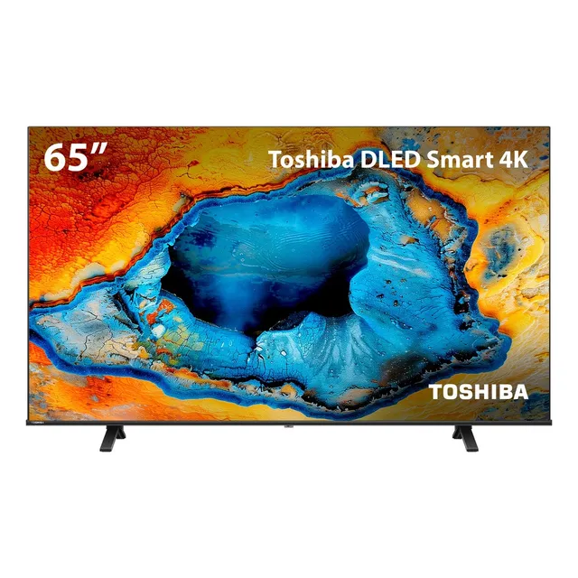 Smart Tv Dled 65 4k Toshiba 65c350ns Vidaa Wi-fi - Tb032m