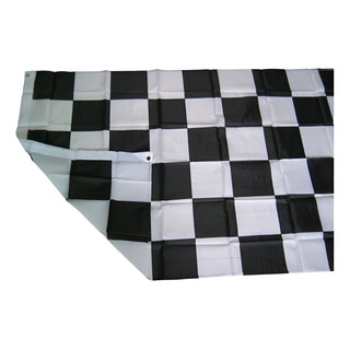 Bandera Cuadros Poliester 90 Cm X 1.5 M Bandera Cuadros Poliester 90 Cm X 1.5 M