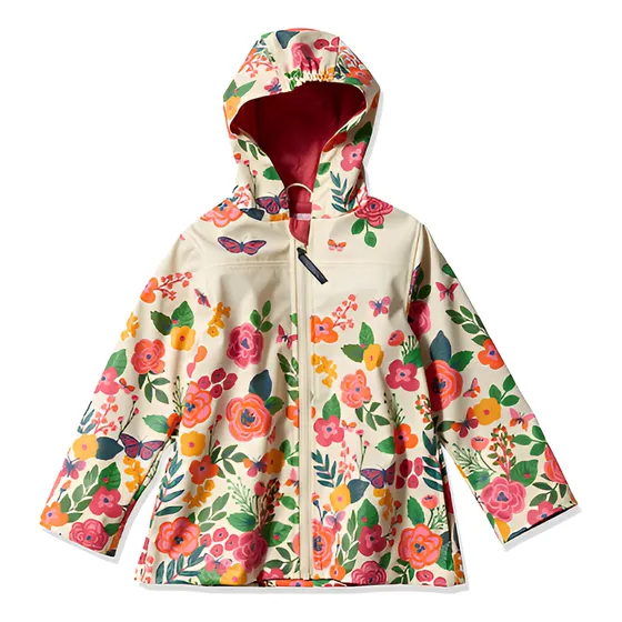 Campera Impermeable Stephen Joseph Mariposa Universo Binario