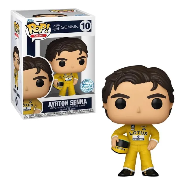 Funko Pop Ayrton Senna Racing Lotus 10 Formula 1 Funko Pop Ayrton Senna Racing Lotus 10 Formula 1