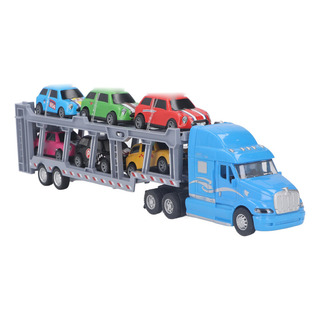 Cars Carrier Truck Set Transport Toy Simulação Em Escala 1/4 Cars Carrier Truck Set Transport Toy Simulação Em Escala 1/4