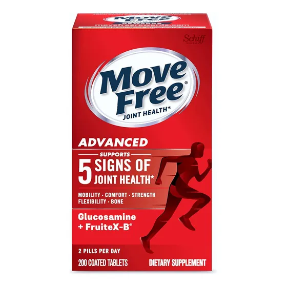 Glucosamina Avanzada Move Free Y Fruitex B 200 Comprimidos