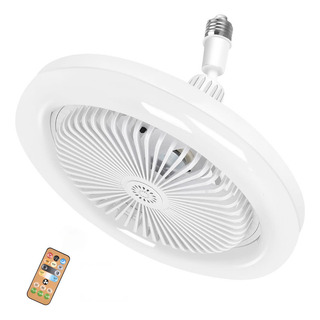 Ventilador De Techo Moreka Lámpara Led Foco 28w Silencioso Ventilador De Techo Moreka Lámpara Led Foco 28w Silencioso