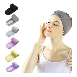 Diademas Para Maquillaje Spa Limpieza Facial Lavable 6 Pza Diademas Para Maquillaje Spa Limpieza Facial Lavable 6 Pza