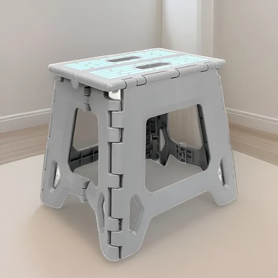 Banco Plegable Multiuso Banquito Taburete De Plástico 32cm
