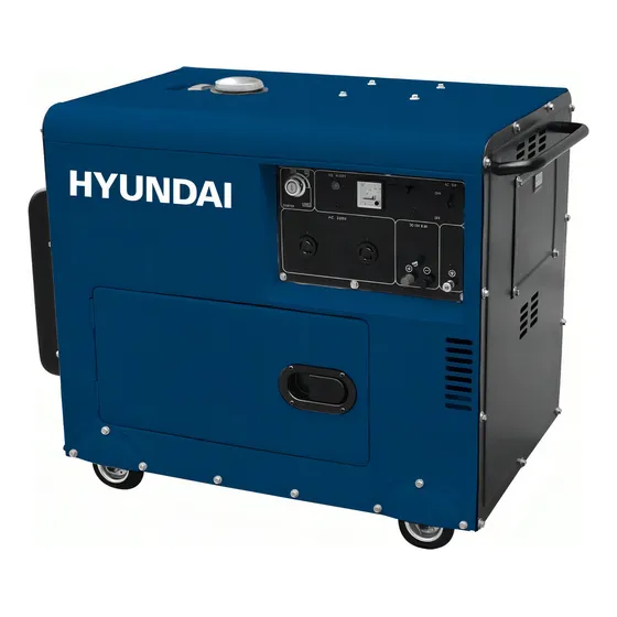 Generador Diesel Hyundai Monofasico 8000w Insonorizado